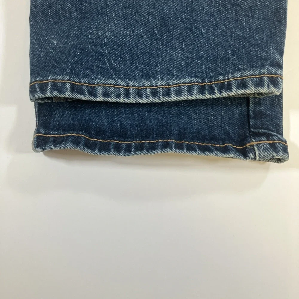 Levis 505 Men's Jeans Size 38X32 Straight Leg Regular Fit‎ Medium Wash